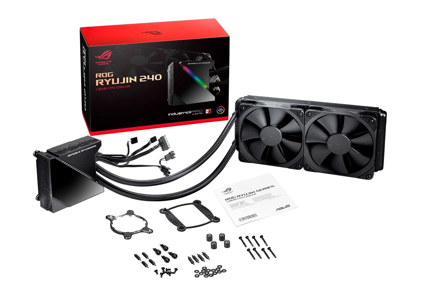 Купить Система жидкостного охлаждения ASUS ROG-RYUJIN-240 - фото 5