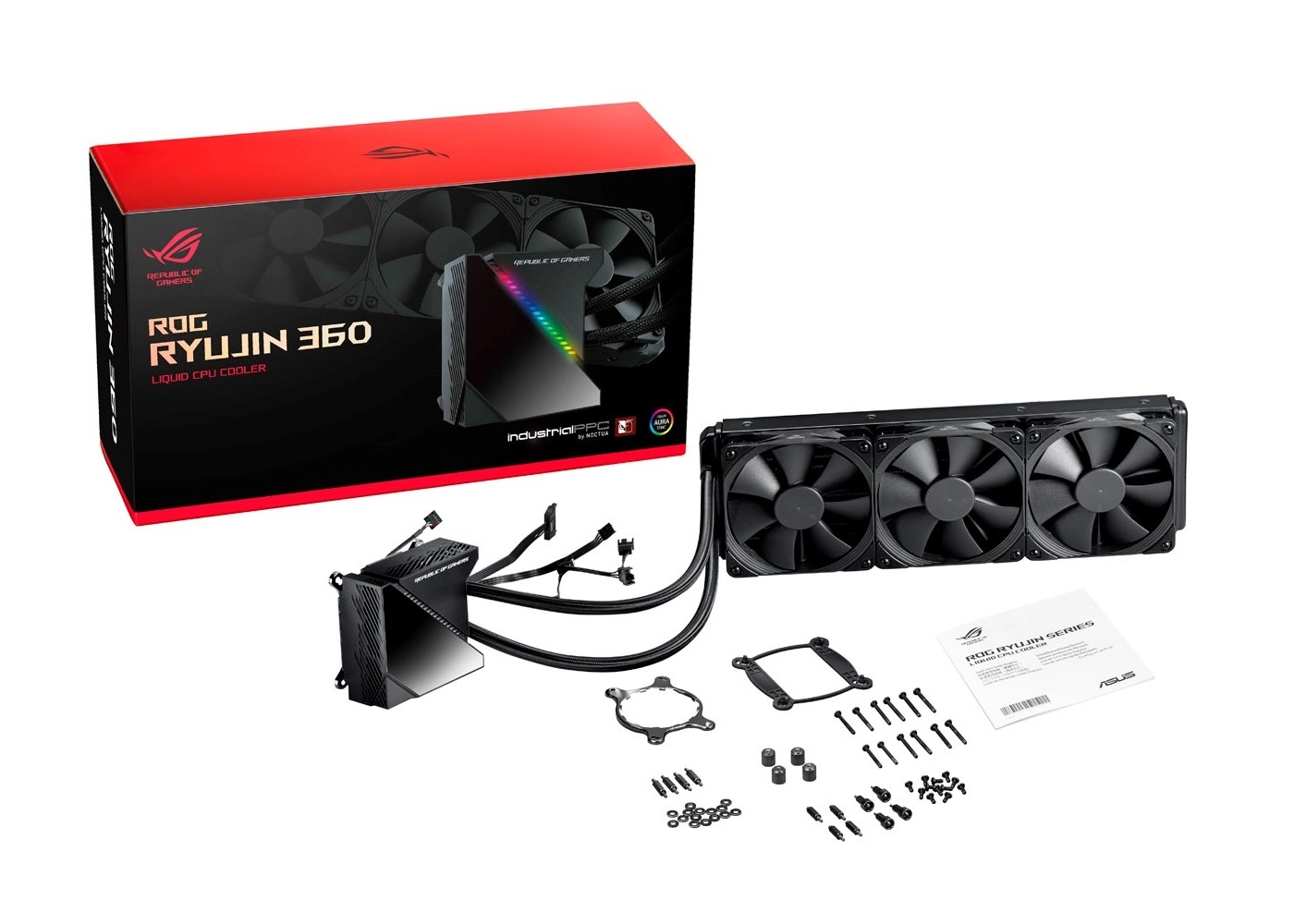 Купить Система жидкостного охлаждения ASUS ROG-RYUJIN-360 - фото 5
