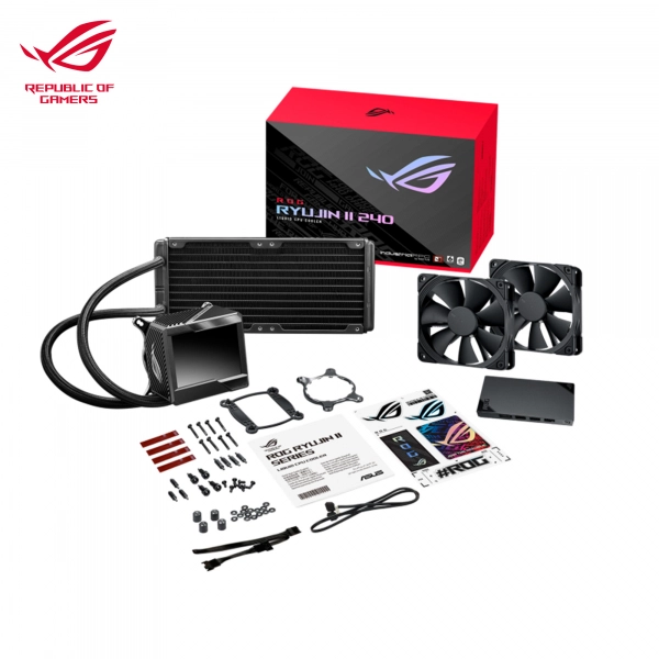 Купить Система жидкостного охлаждения ASUS ROG-RYUJIN-II-240 - фото 8
