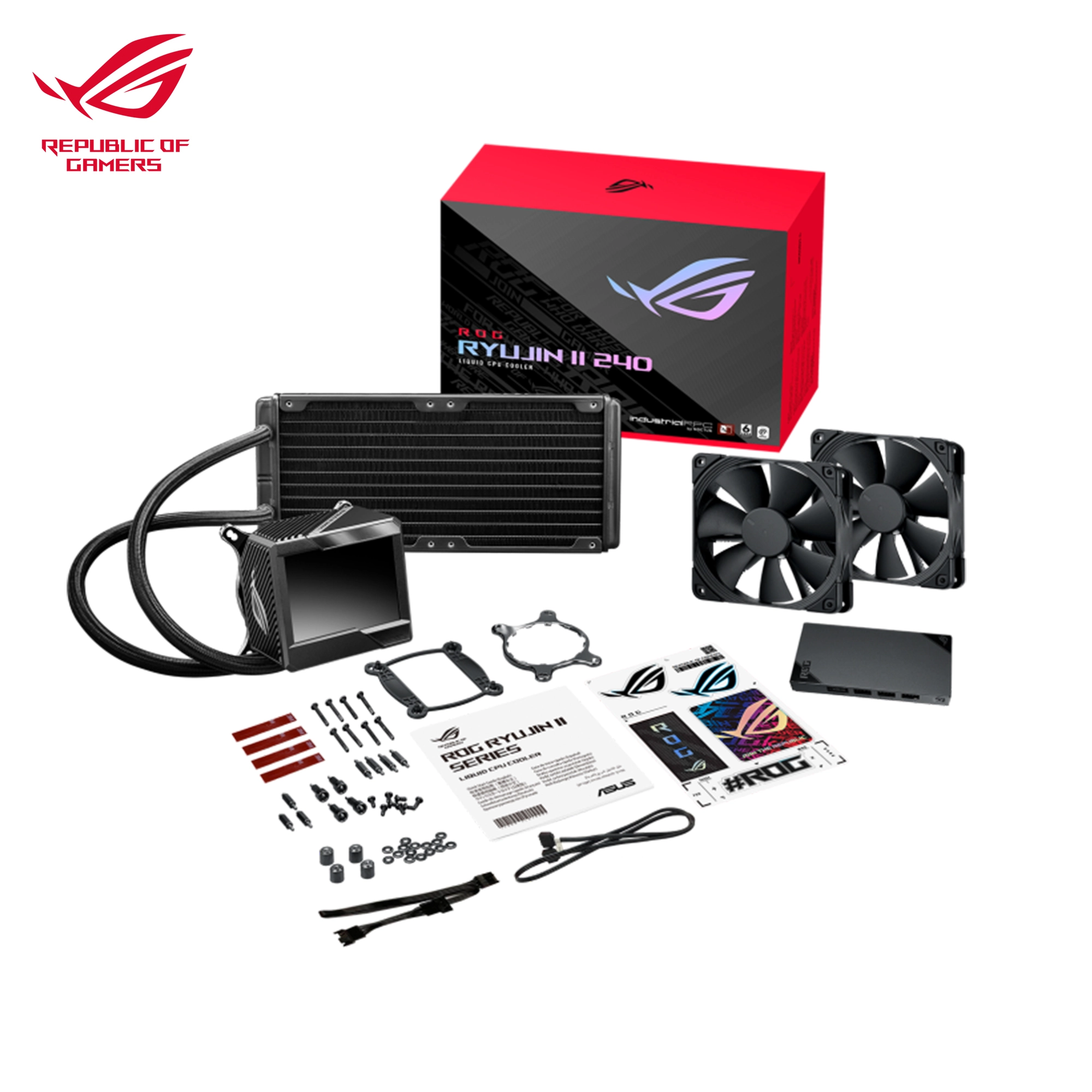 Купить Система жидкостного охлаждения ASUS ROG-RYUJIN-II-240 - фото 8