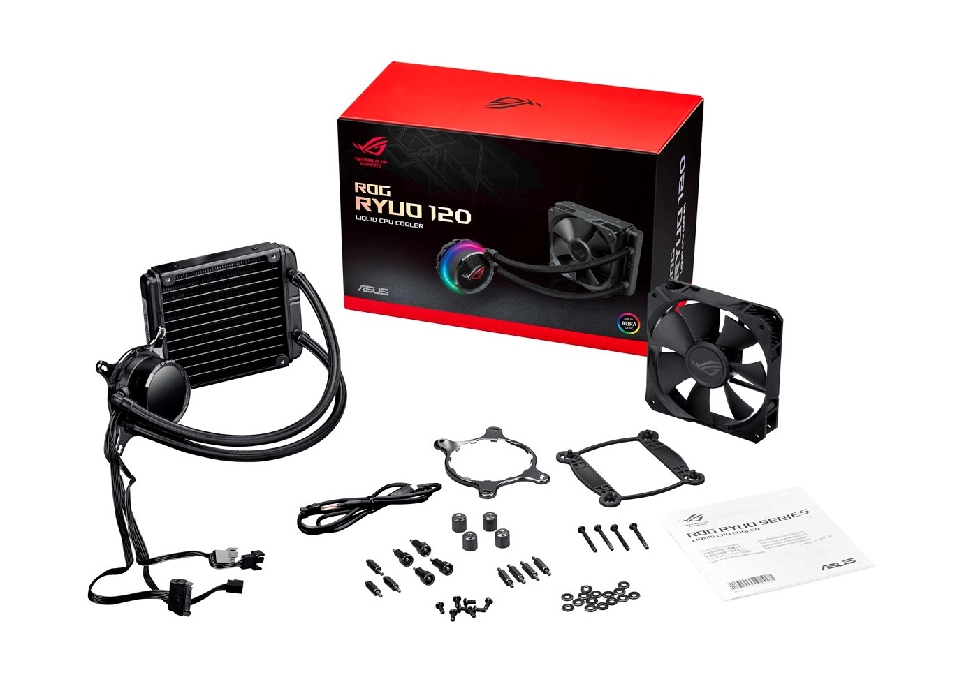 Купить Система жидкостного охлаждения ASUS ROG-RYUO-120 - фото 7