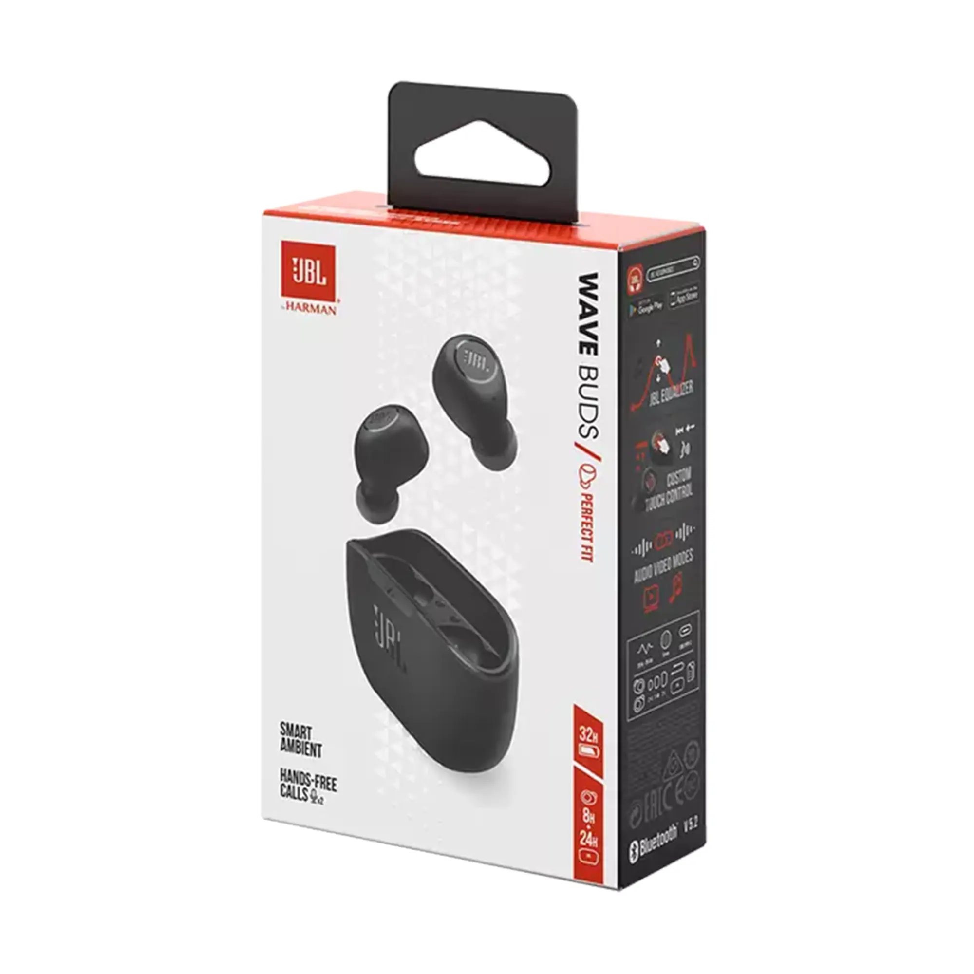 Купить Наушники JBL Wave Buds TWS Black (JBLWBUDSBLK) - фото 11