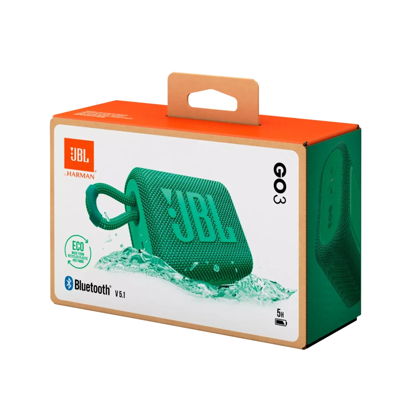 Купити Акустична система JBL GO3 ECO Green (JBLGO3ECOGRN) - фото 10