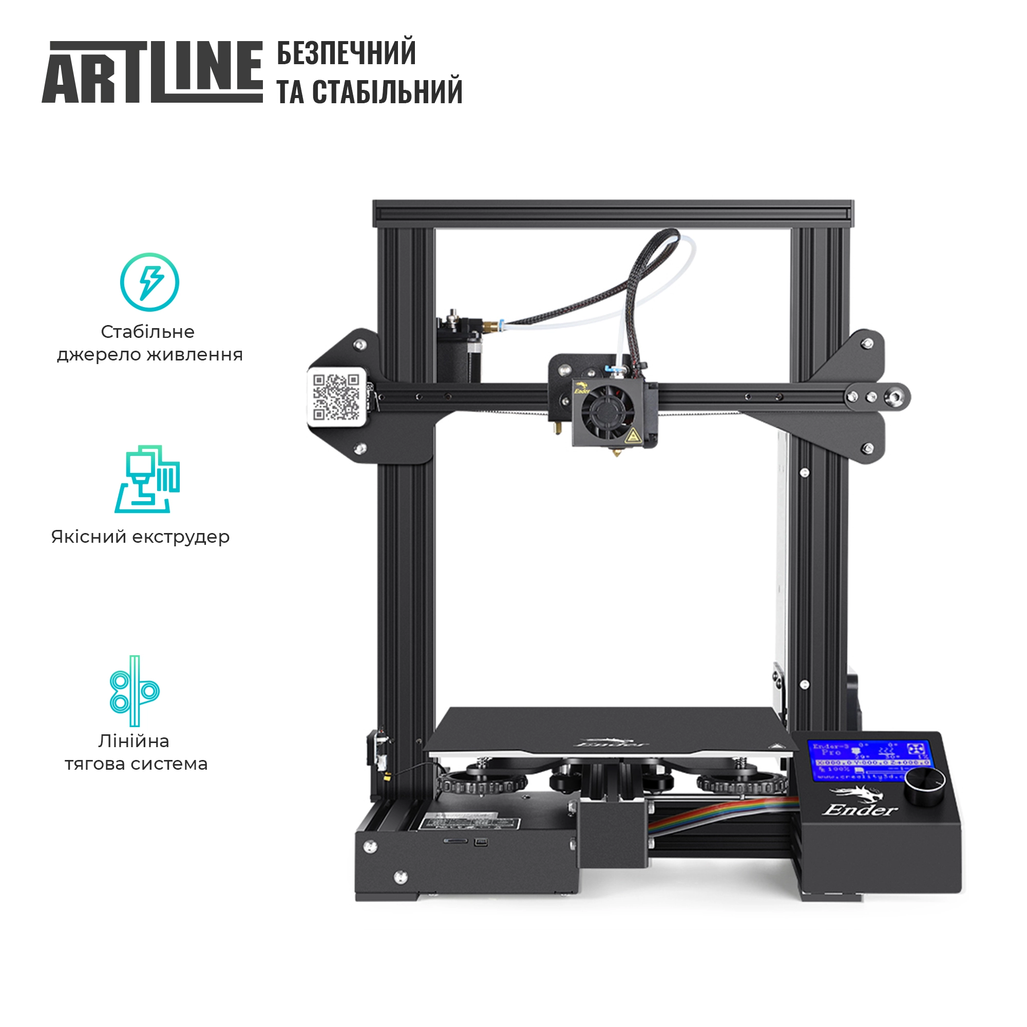 Купити 3D-принтер Creality Ender-3 Pro - фото 3