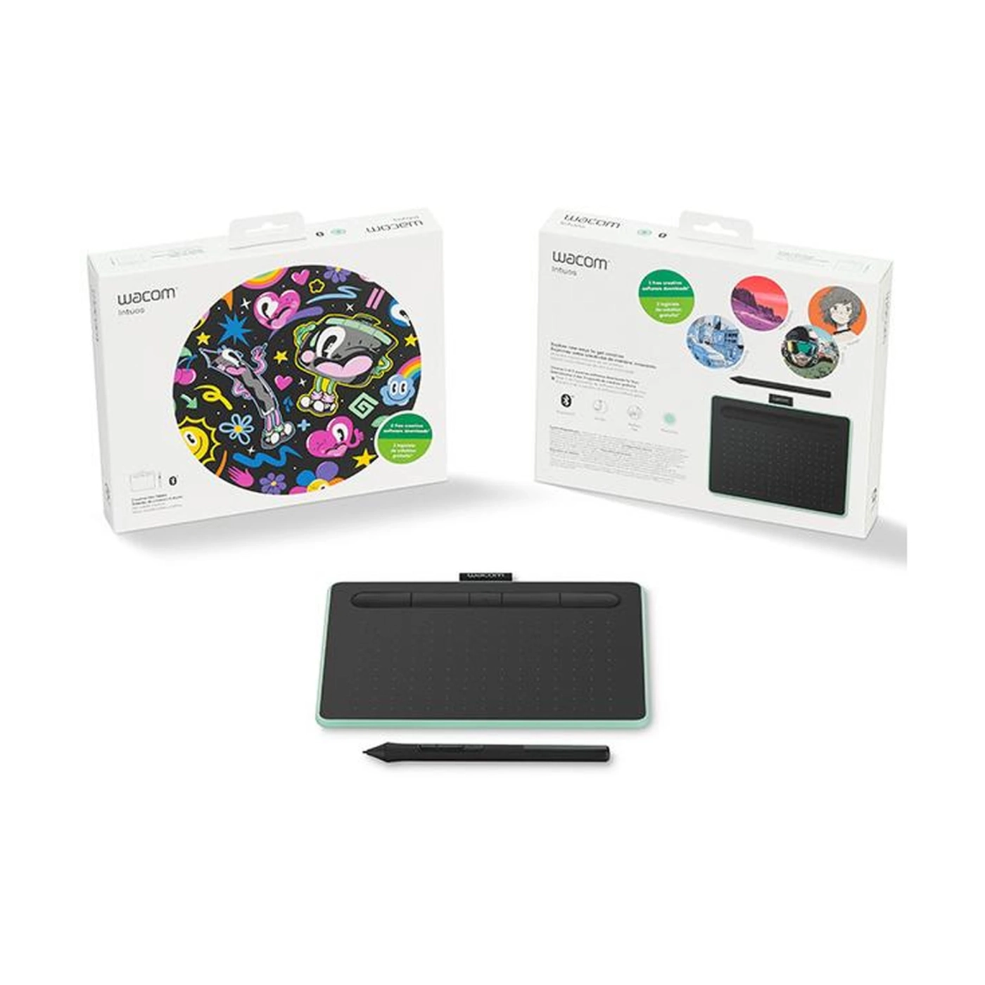Купити Графічний планшет Wacom Intuos M Bluetooth Pistachio - фото 7