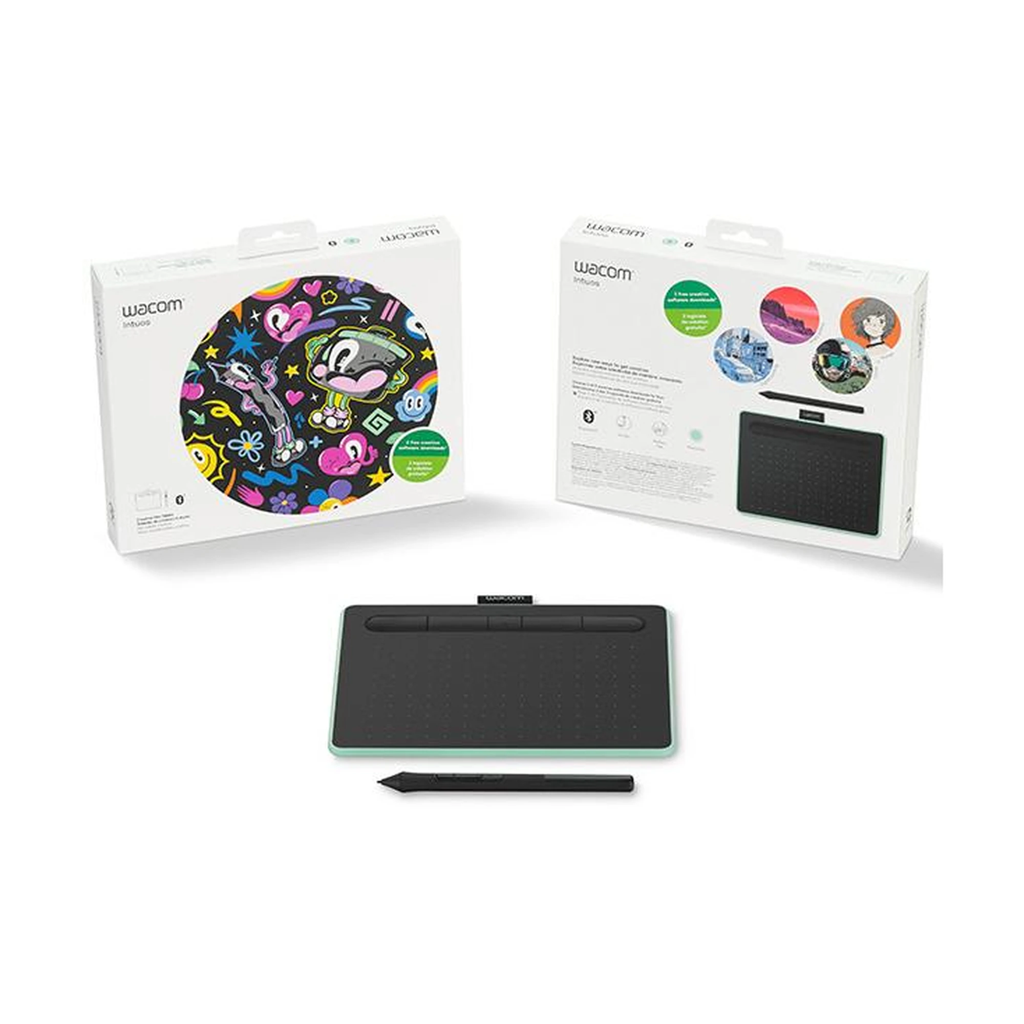 Купити Графічний планшет Wacom Intuos M Bluetooth Pistachio - фото 7