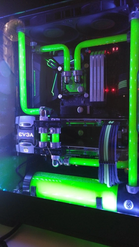 Купити Охолоджуюча рідина EKWB EK-CryoFuel Solid Neon Green (Premix 1000mL) (3831109880364) - фото 6