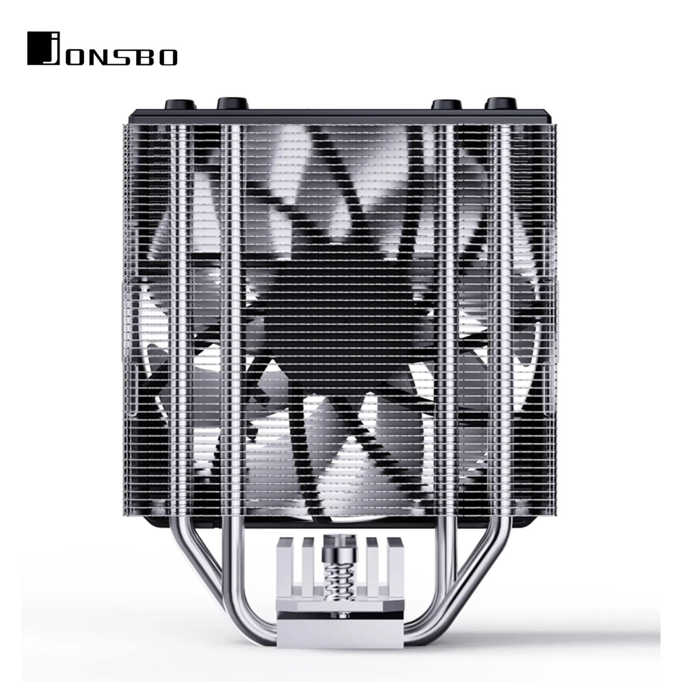 Купить Процессорный кулер JONSBO PISA A4 Gray (120mm/LGA 1700/1200/115X/AM4/AM5/250W/4Pin PWM) - фото 6