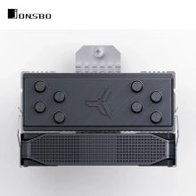 Купить Процессорный кулер JONSBO PISA A4 Gray (120mm/LGA 1700/1200/115X/AM4/AM5/250W/4Pin PWM) - фото 9