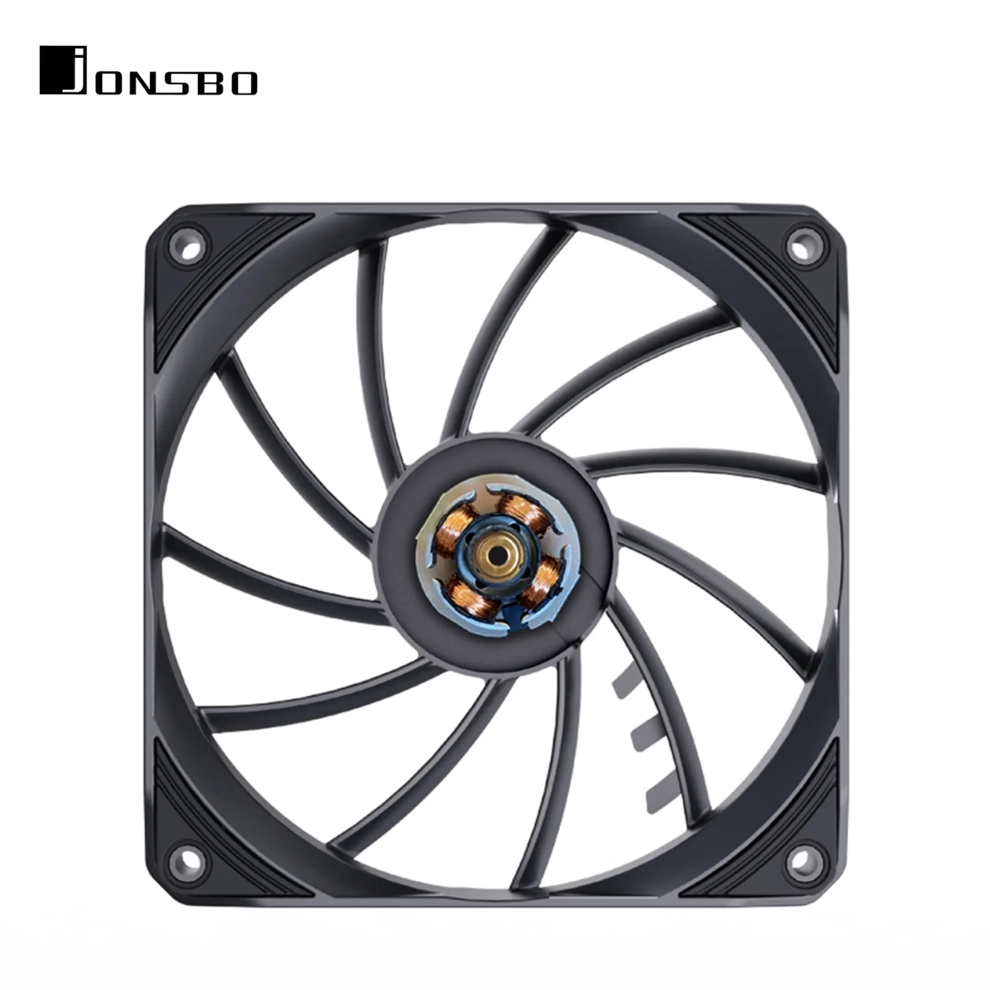 Купить Процессорный кулер JONSBO PISA A4 Gray (120mm/LGA 1700/1200/115X/AM4/AM5/250W/4Pin PWM) - фото 12
