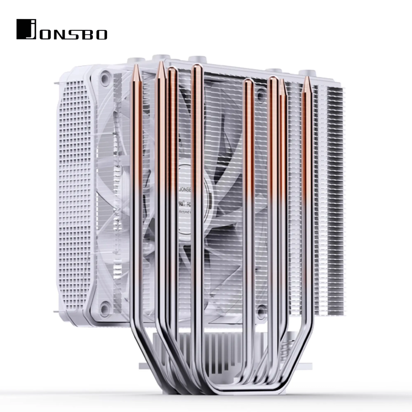 Купить Процессорный кулер JONSBO PISA A4 White (120mm/LGA 1700/1200/115X/AM4/AM5/250W/4Pin PWM) - фото 6