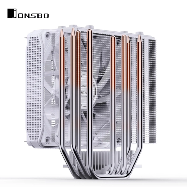 Купить Процессорный кулер JONSBO PISA A4 White (120mm/LGA 1700/1200/115X/AM4/AM5/250W/4Pin PWM) - фото 6