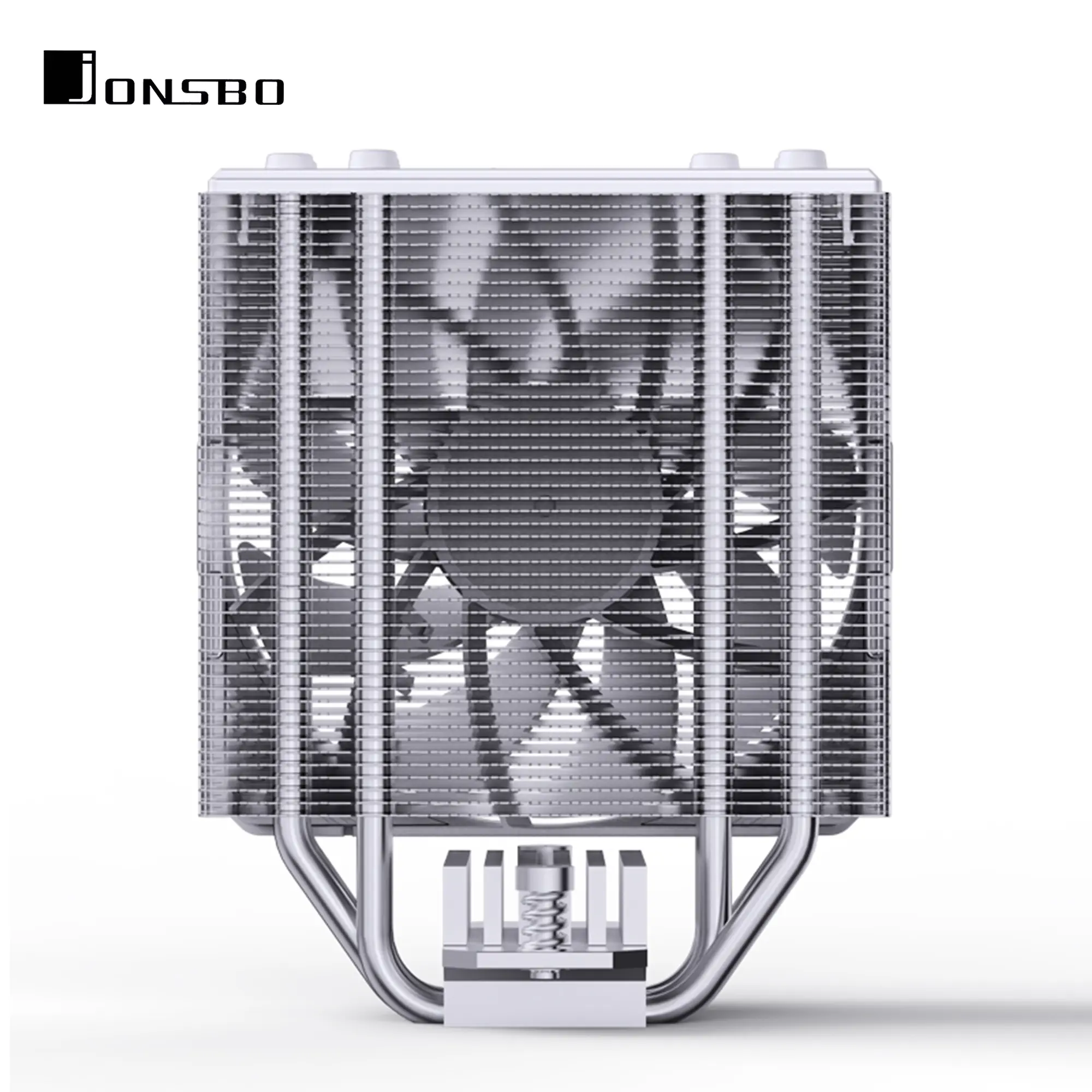 Купить Процессорный кулер JONSBO PISA A4 White (120mm/LGA 1700/1200/115X/AM4/AM5/250W/4Pin PWM) - фото 11