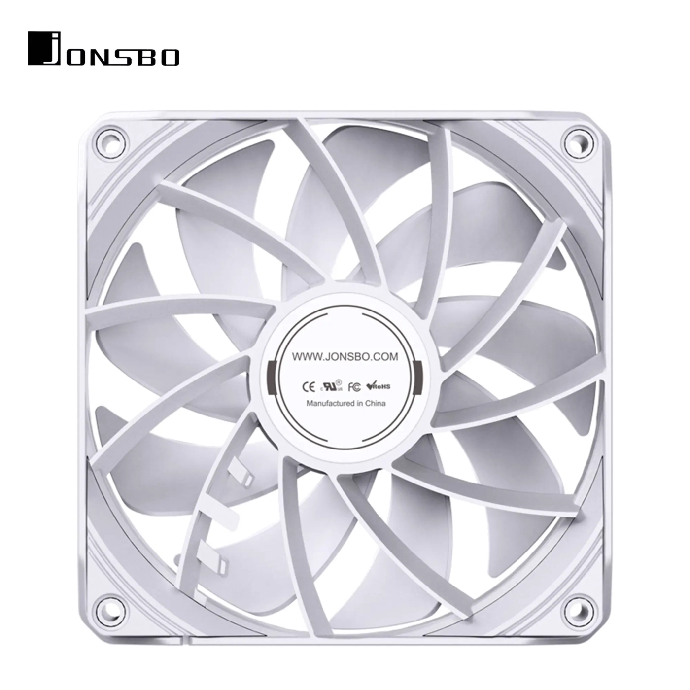 Купить Процессорный кулер JONSBO PISA A4 White (120mm/LGA 1700/1200/115X/AM4/AM5/250W/4Pin PWM) - фото 13