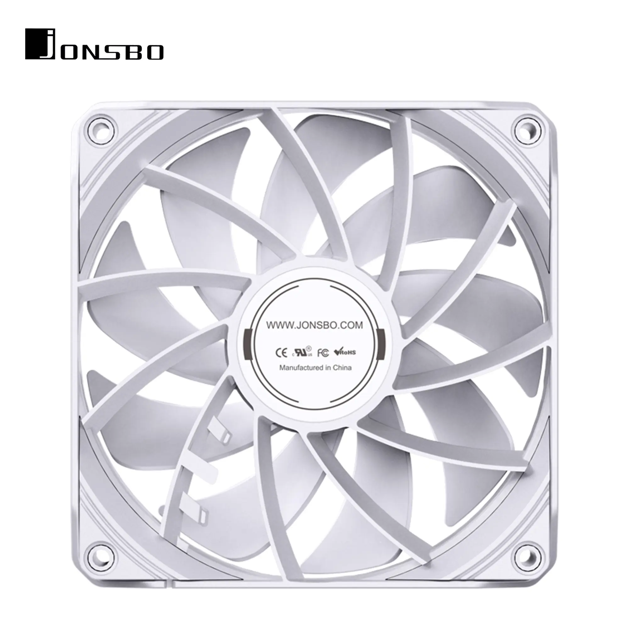Купить Процессорный кулер JONSBO PISA A4 White (120mm/LGA 1700/1200/115X/AM4/AM5/250W/4Pin PWM) - фото 13