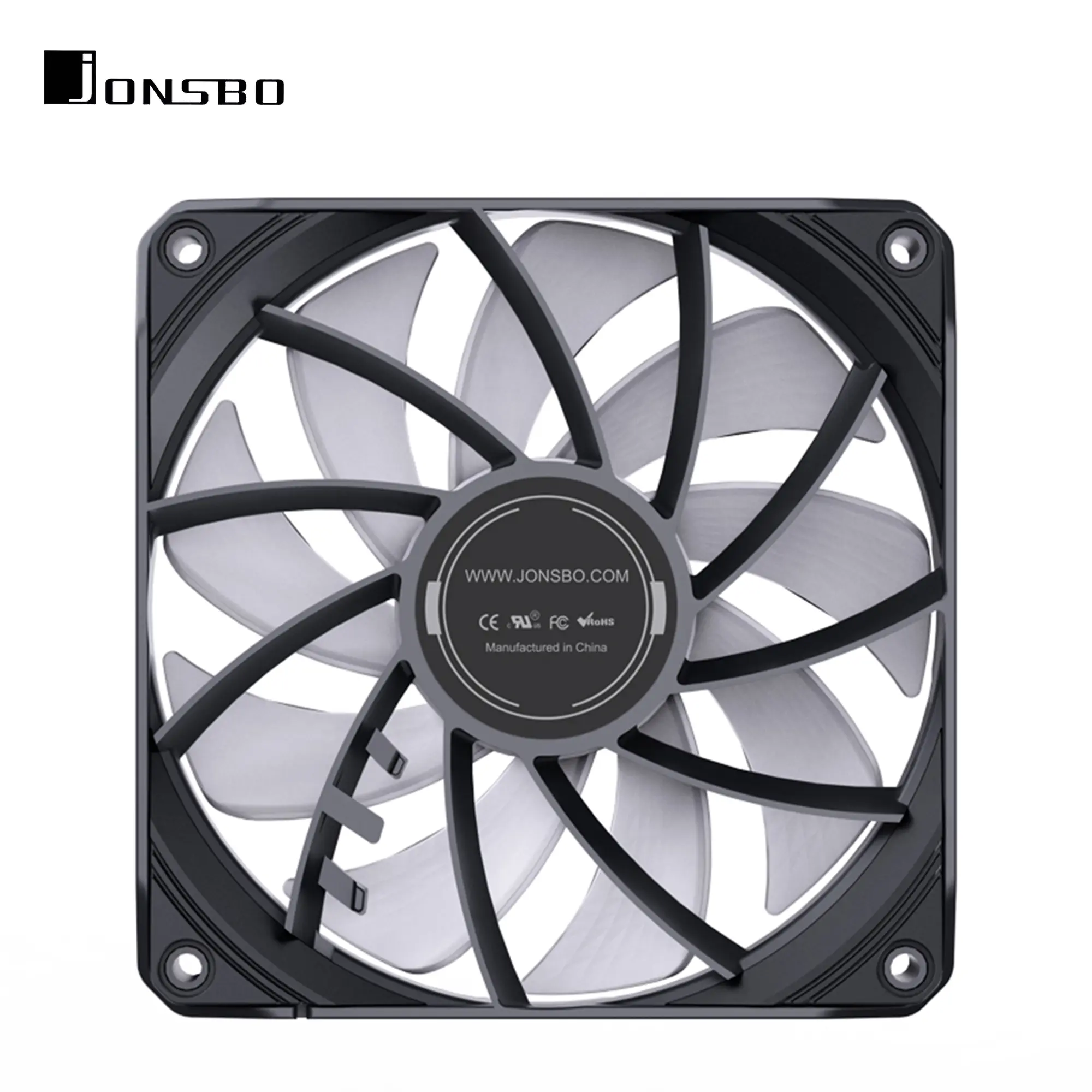 Купити Процесорний кулер JONSBO PISA A5 ARGB Gray (120mm/LGA 1700/1200/115X/AM4/AM5/265W/4Pin PWM) - фото 11