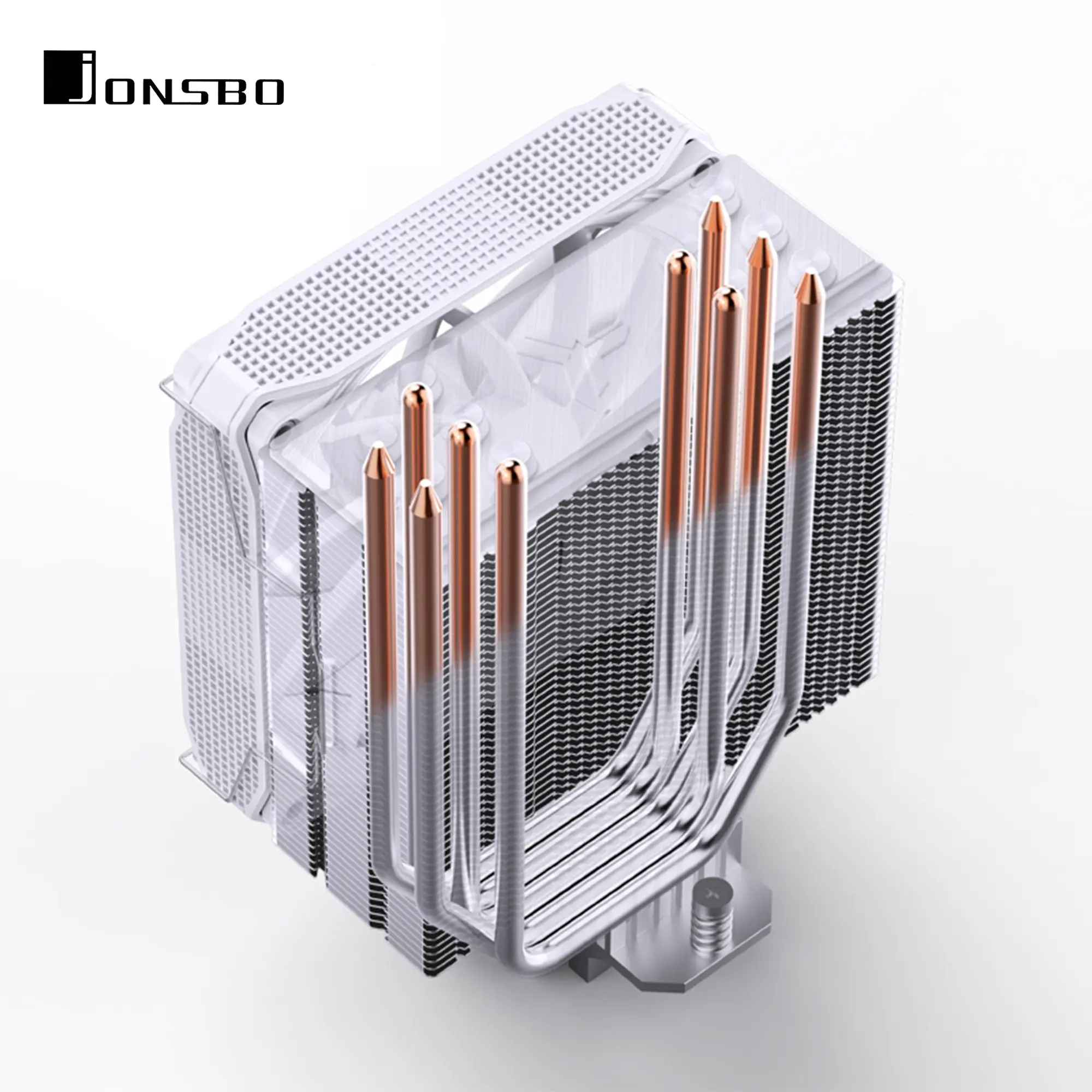 Купити Процесорний кулер JONSBO PISA A5 ARGB White (120mm/LGA 1700/1200/115X/AM4/AM5/265W/4Pin PWM) - фото 8