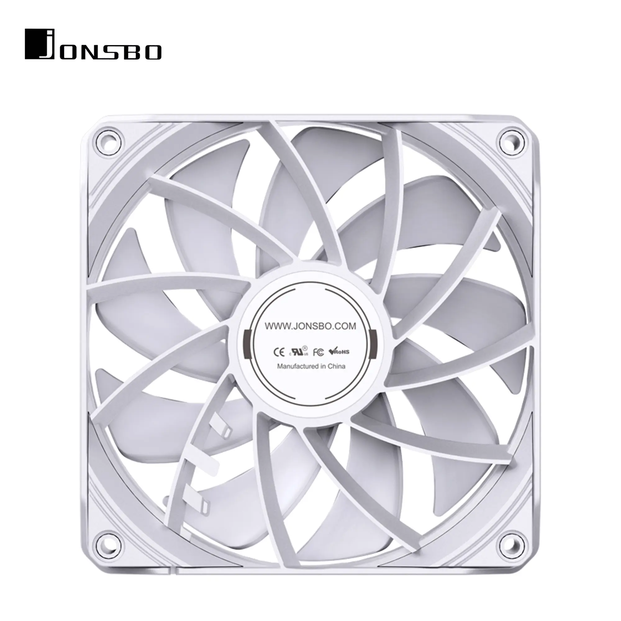 Купити Процесорний кулер JONSBO PISA A5 ARGB White (120mm/LGA 1700/1200/115X/AM4/AM5/265W/4Pin PWM) - фото 16
