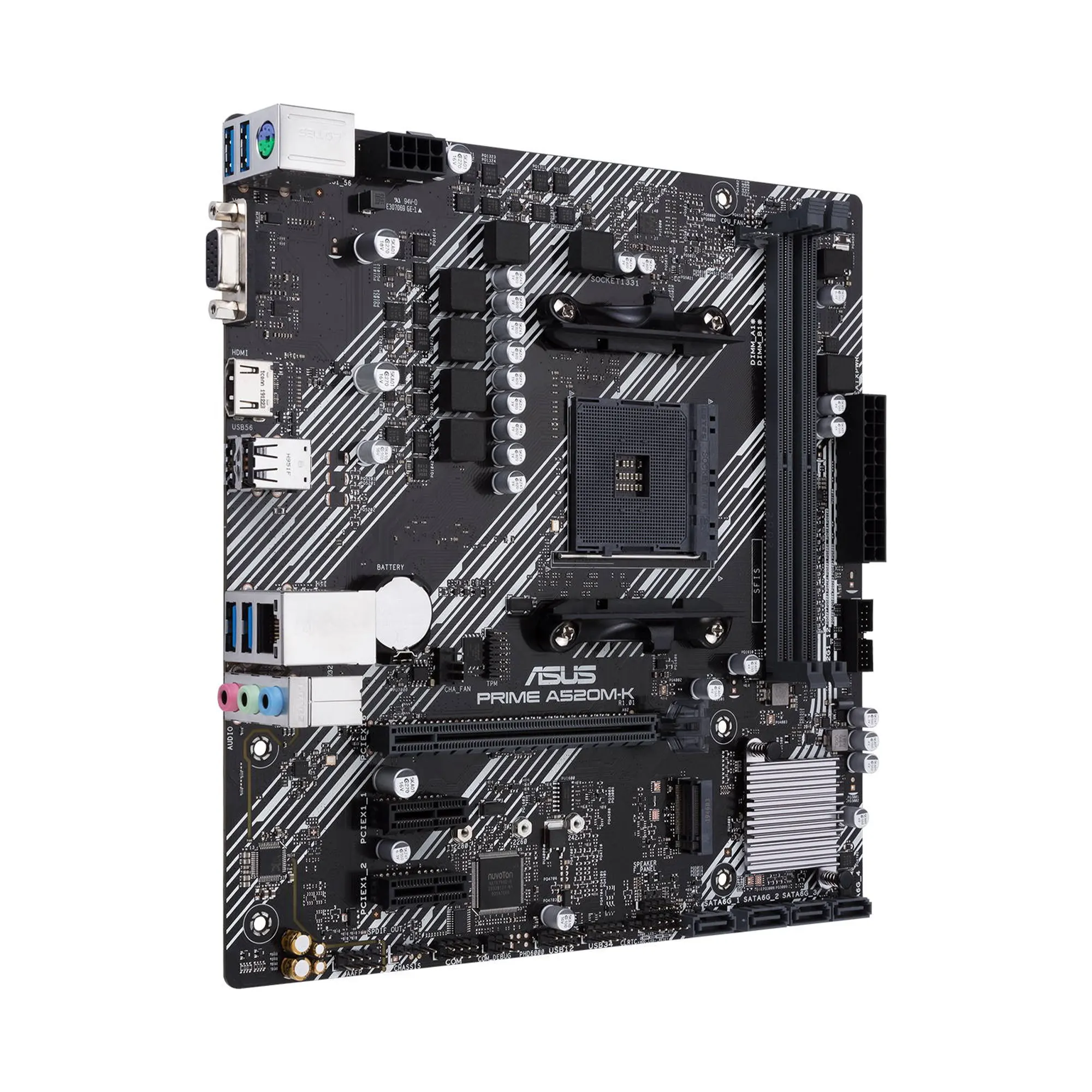 Купити Материнська плата ASUS PRIME A520M-K - фото 3