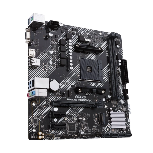 Купити Материнська плата ASUS PRIME A520M-K - фото 4