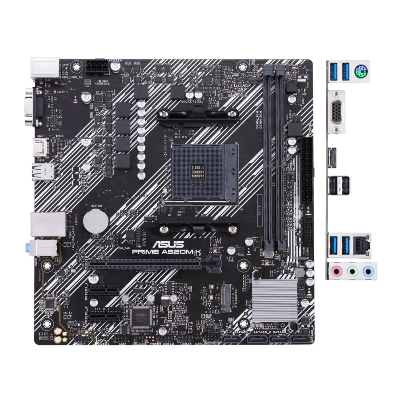 Купити Материнська плата ASUS PRIME A520M-K - фото 6