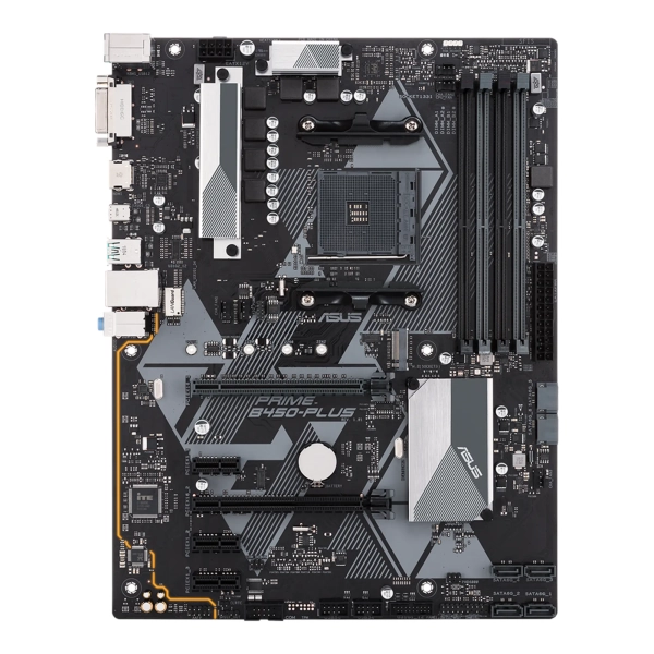 Купить Материнская плата ASUS PRIME B450-PLUS - фото 2