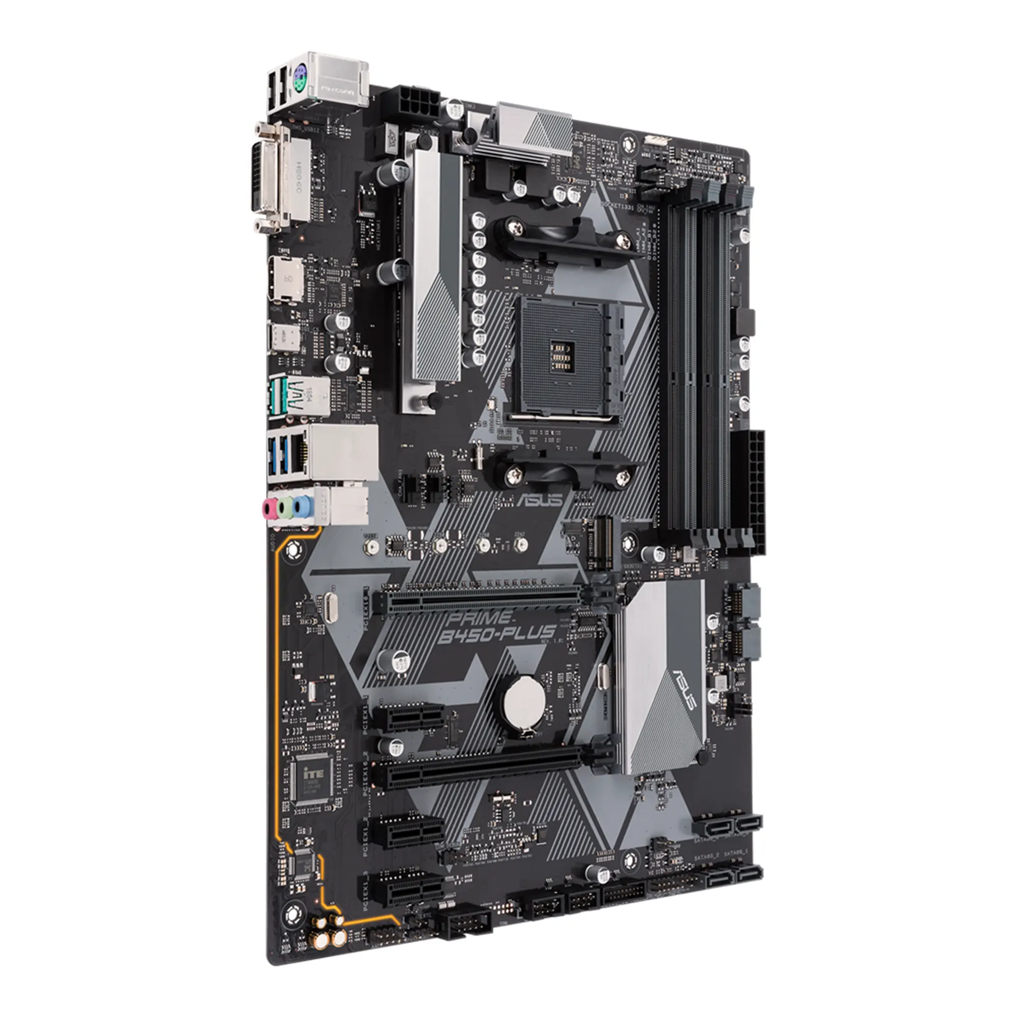 Купить Материнская плата ASUS PRIME B450-PLUS - фото 3
