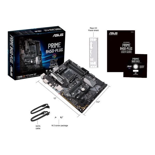 Купить Материнская плата ASUS PRIME B450-PLUS - фото 6
