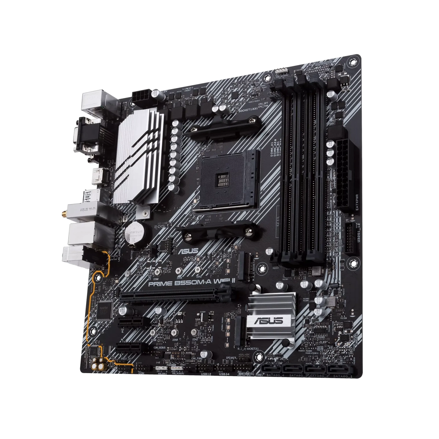 Купить Материнская плата ASUS PRIME B550M-A WIFI II - фото 1