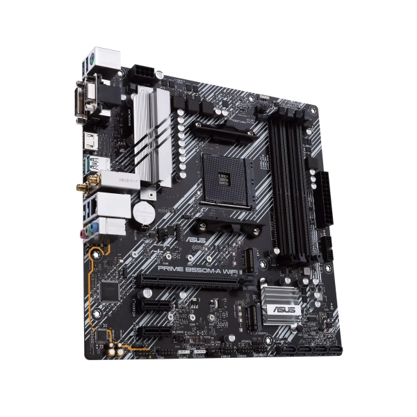 Купить Материнская плата ASUS PRIME B550M-A WIFI II - фото 3