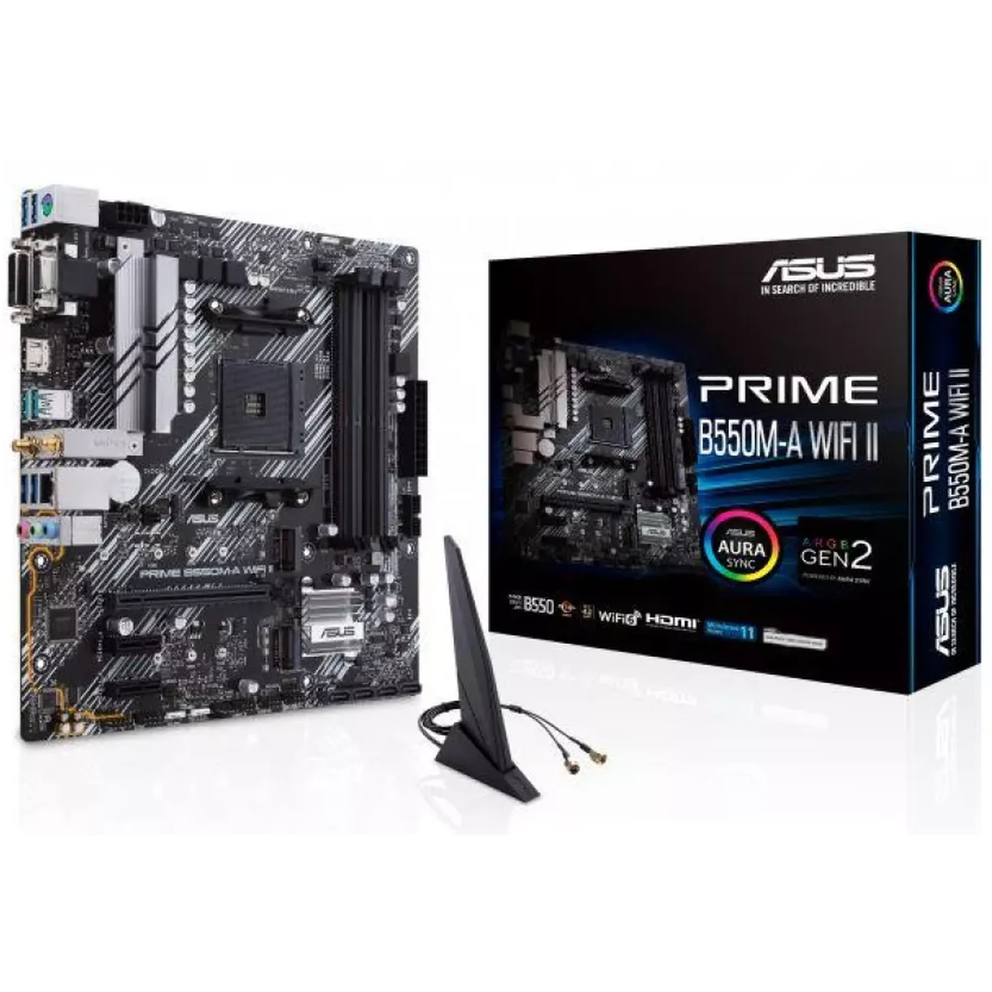 Купить Материнская плата ASUS PRIME B550M-A WIFI II - фото 1