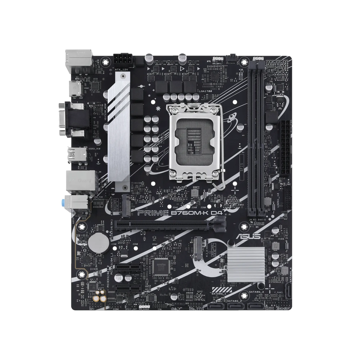 Купити Материнська плата ASUS PRIME B760M-K D4 - фото 2
