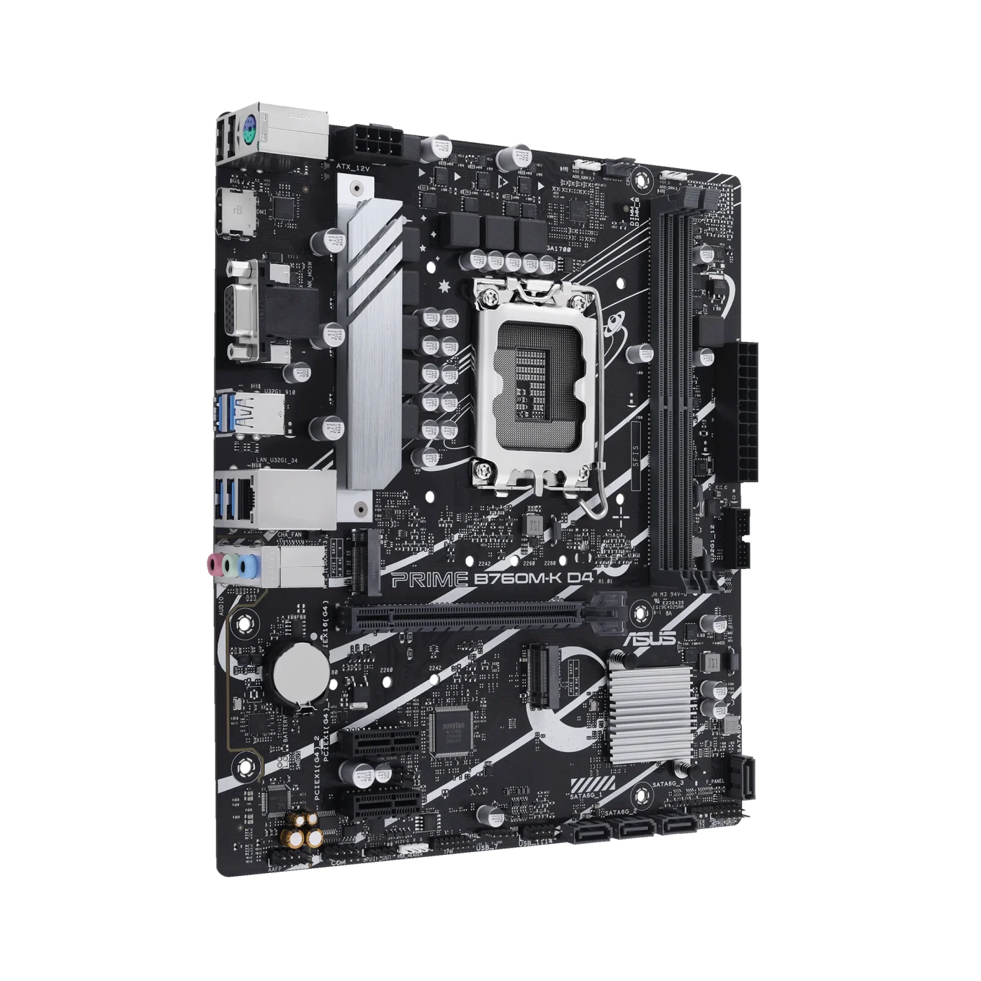 Купити Материнська плата ASUS PRIME B760M-K D4 - фото 3