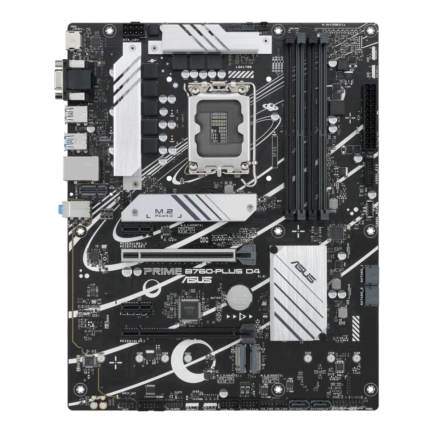 Купити Материнська плата ASUS PRIME B760-PLUS D4 - фото 2