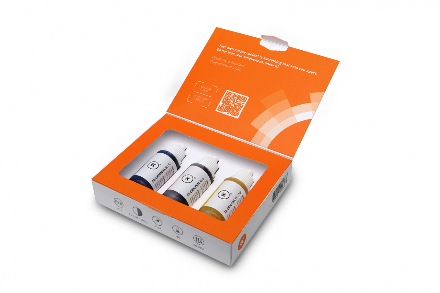 Купити Охолоджуюча рідина (краситель) EKWB EK-CryoFuel Dye Pack (3830046994363) - фото 3