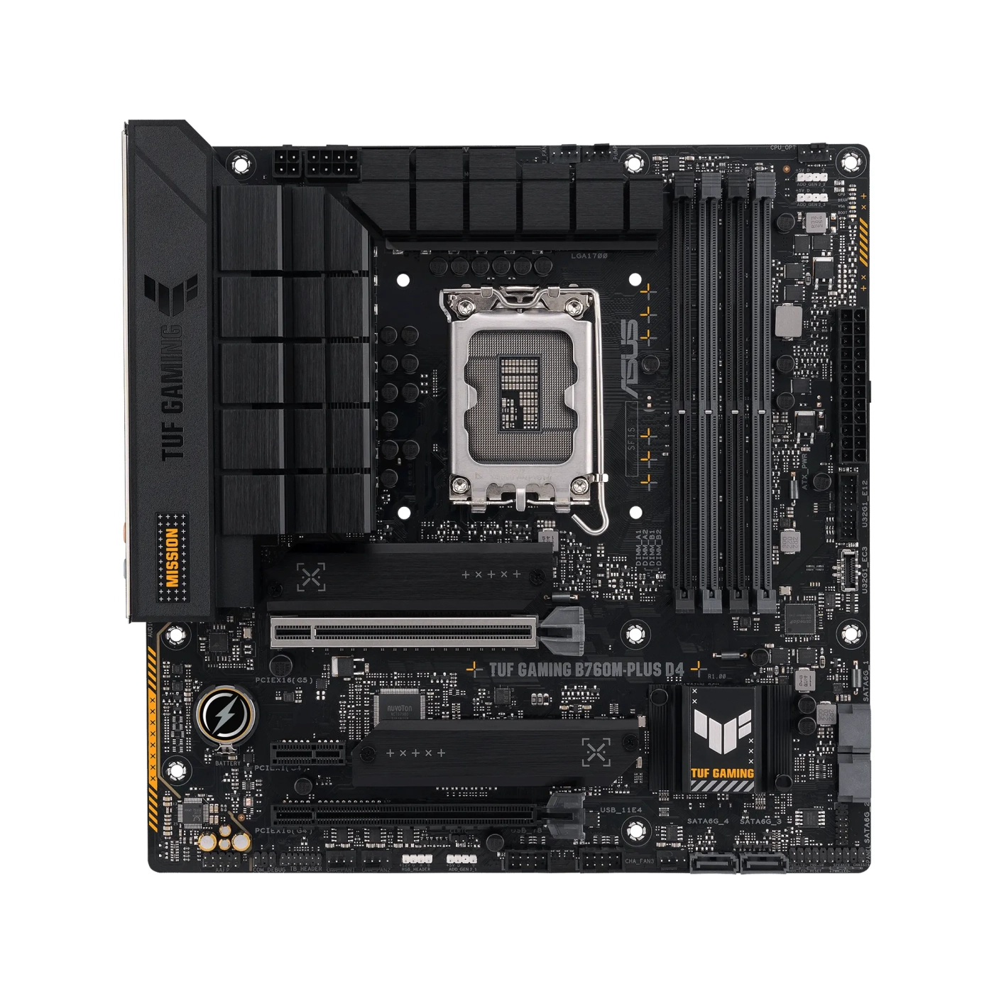 Купить Материнская плата ASUS TUF GAMING B760M-PLUS D4 - фото 2