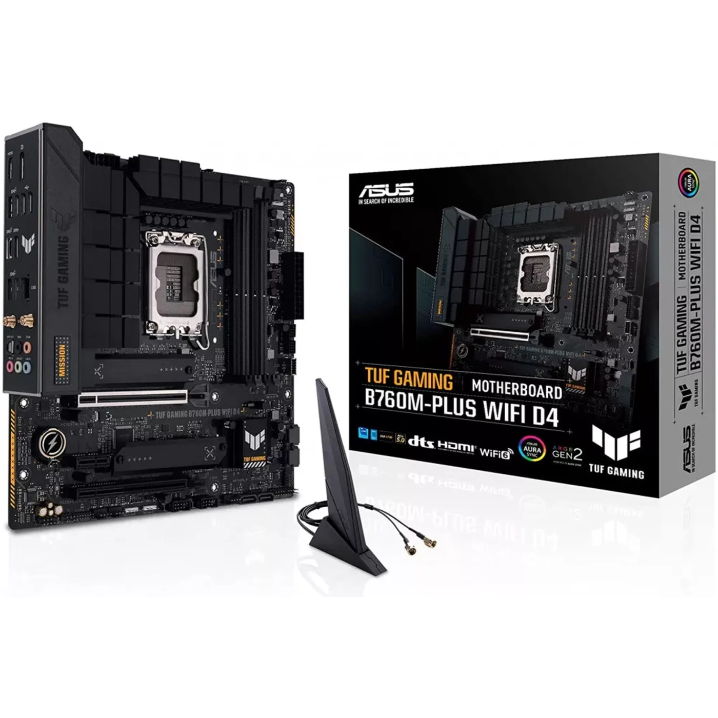 Купить Материнская плата ASUS TUF GAMING B760M-PLUS WIFI D4 - фото 1