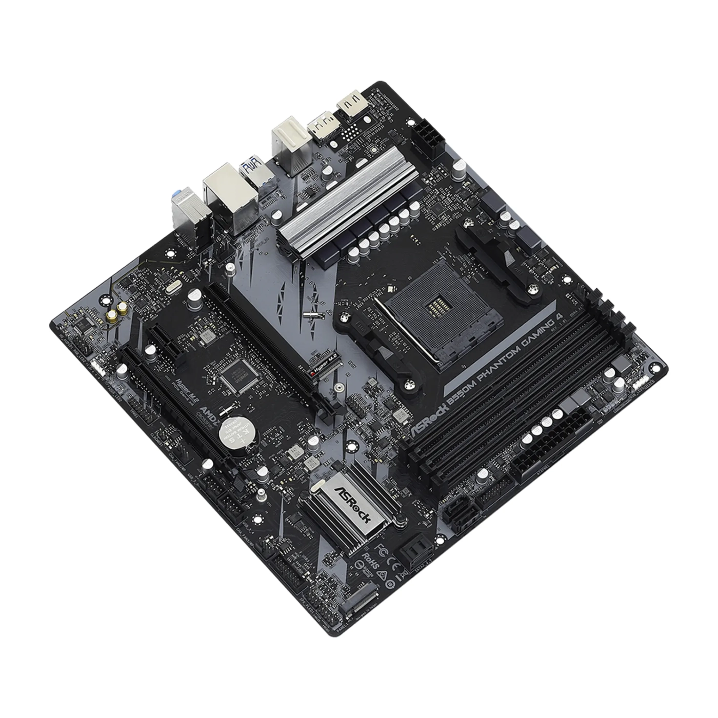 Купить Материнская плата ASRock B550M PHANTOM GAMING 4 (sAM4/B550/DDR4/mATX) - фото 3