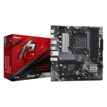 Купити Материнська плата ASRock B550M PHANTOM GAMING 4 (sAM4/B550/DDR4/mATX) - фото 5