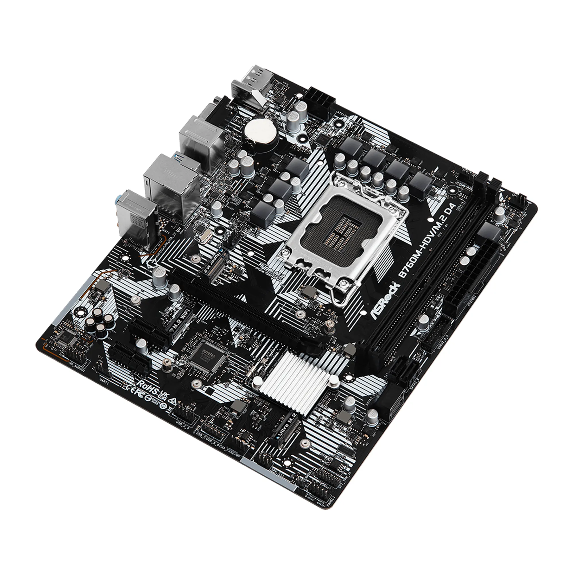 Купить Материнская плата ASRock B760M-HDV/M.2 D4 (s1700/B760/DDR4/mATX) - фото 3