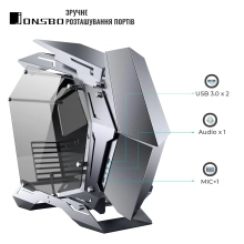 Купить Корпус JONSBO MOD-3 Gray - фото 4