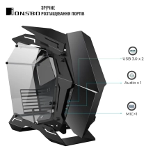 Купити Корпус JONSBO MOD-3 Black - фото 4