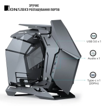 Купить Корпус JONSBO MOD-3 mini Gray - фото 4