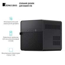 Купити Корпус JONSBO N2 Black - фото 2