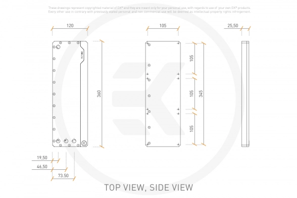 Купить Резервуар EKWB EK-Quantum Volume FLT 360 D-RGB - Plexi (3831109819746) - фото 4