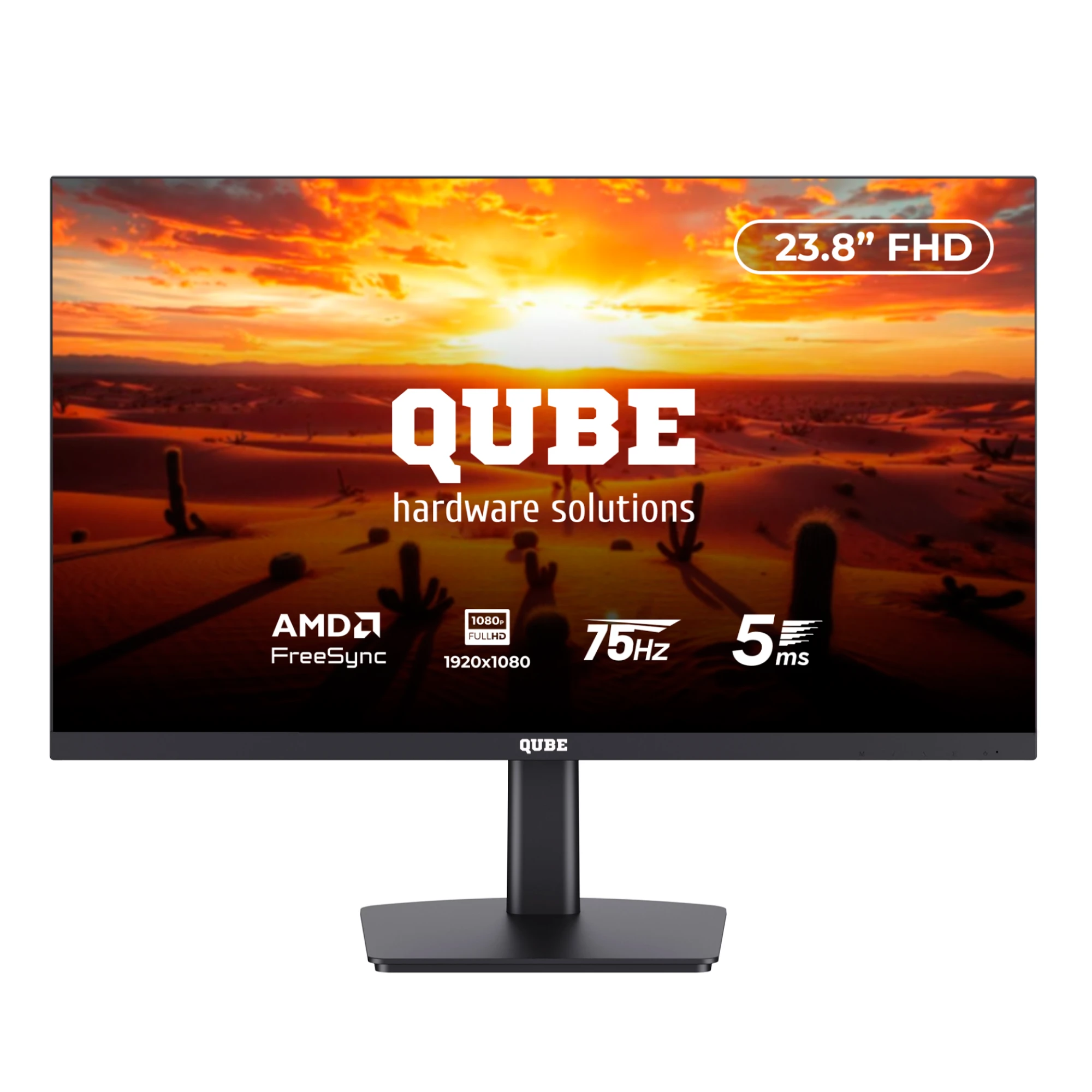 Купить Монитор 23.8" QUBE V24F75-IPS - фото 1