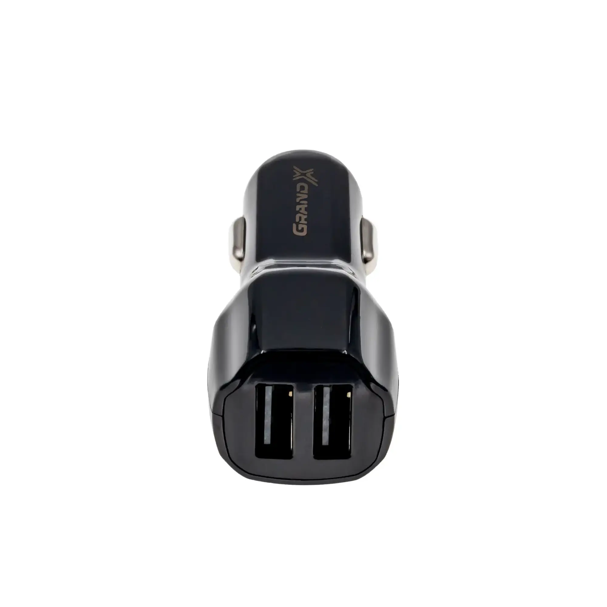 Купить Автомобильний Зарядное устройство Grand-X 2,4A, 12-24V, Black 2USB 5V/2.1A (CH-26) - фото 1
