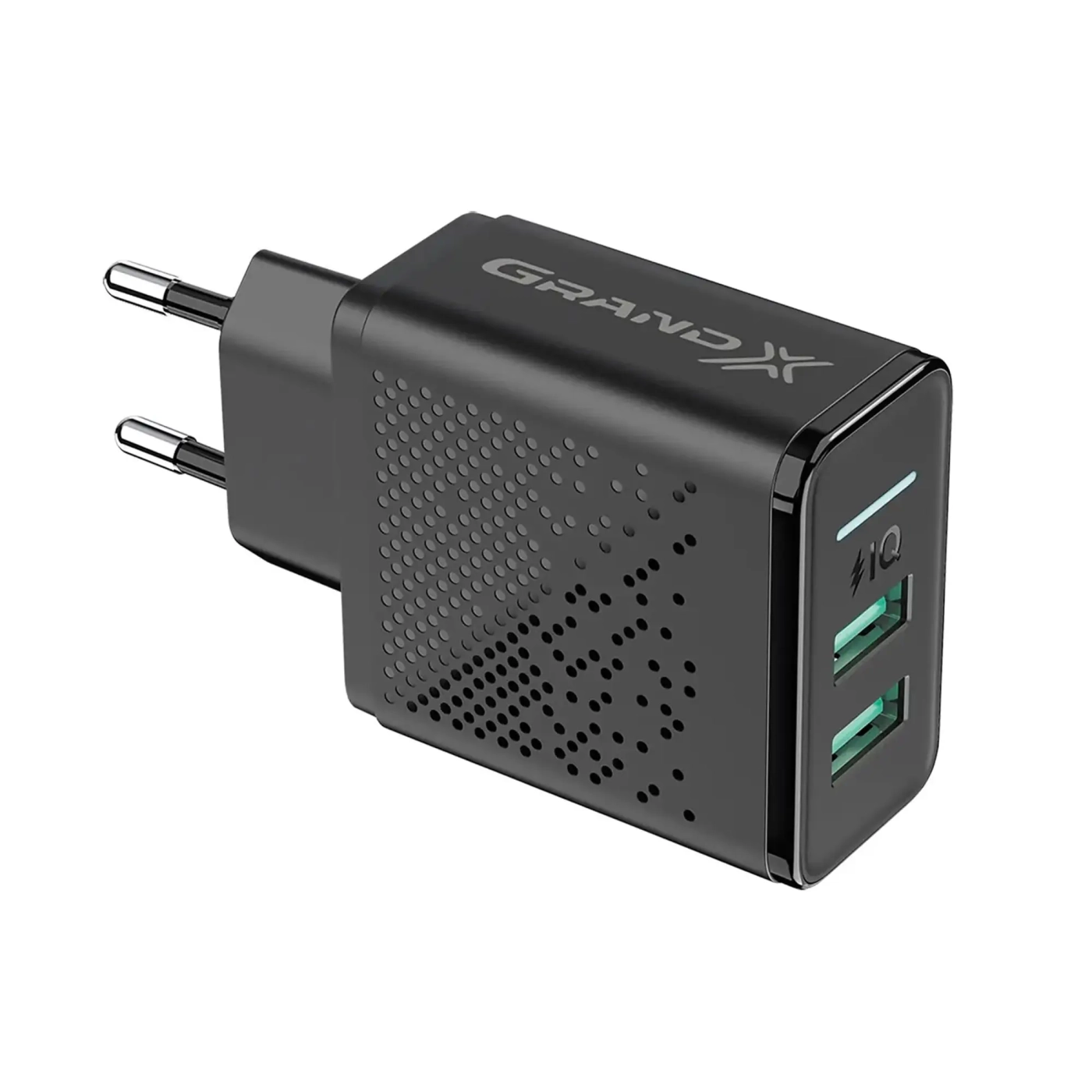 Купити Зарядний пристрій Grand-X 2USB 5V 3,1A з захистом від перенавантаження (CH-60) - фото 3