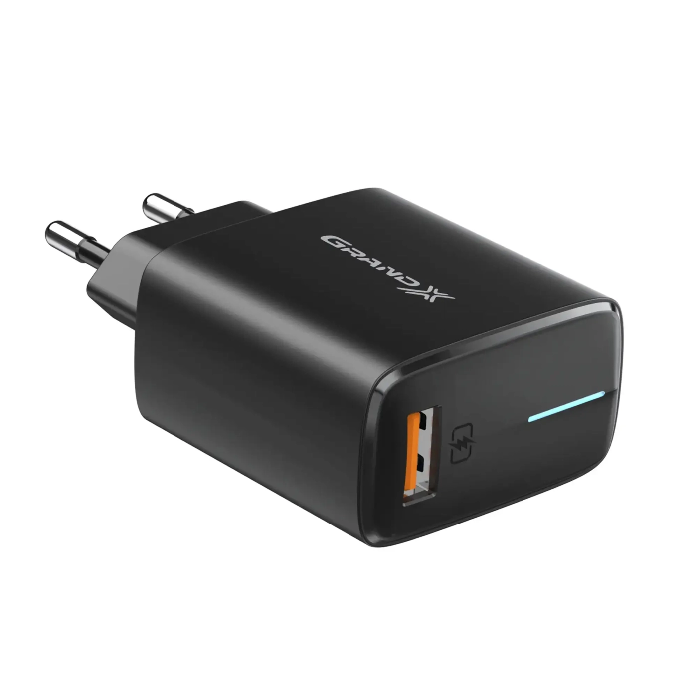 Купить Зарядное устройство Grand-X Quick Charge QC3.0 Grand-X 3.6V-6.5V 3A, 6.5V-9V 2A, 9V-12V 1.5A USB Black (CH-550B) - фото 4