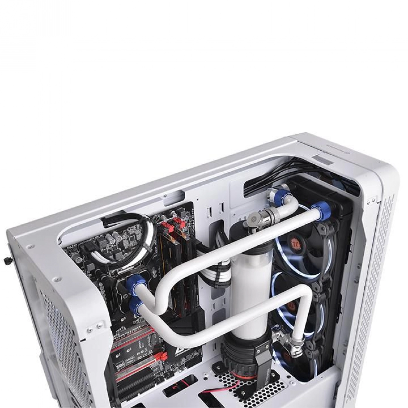 Купить Фитинг Thermaltake Pacific C-PRO G1/4 PETG Tube 16mm OD Compression - Blue (6-Pack) (CL-W210-CU00BU-B) - фото 6